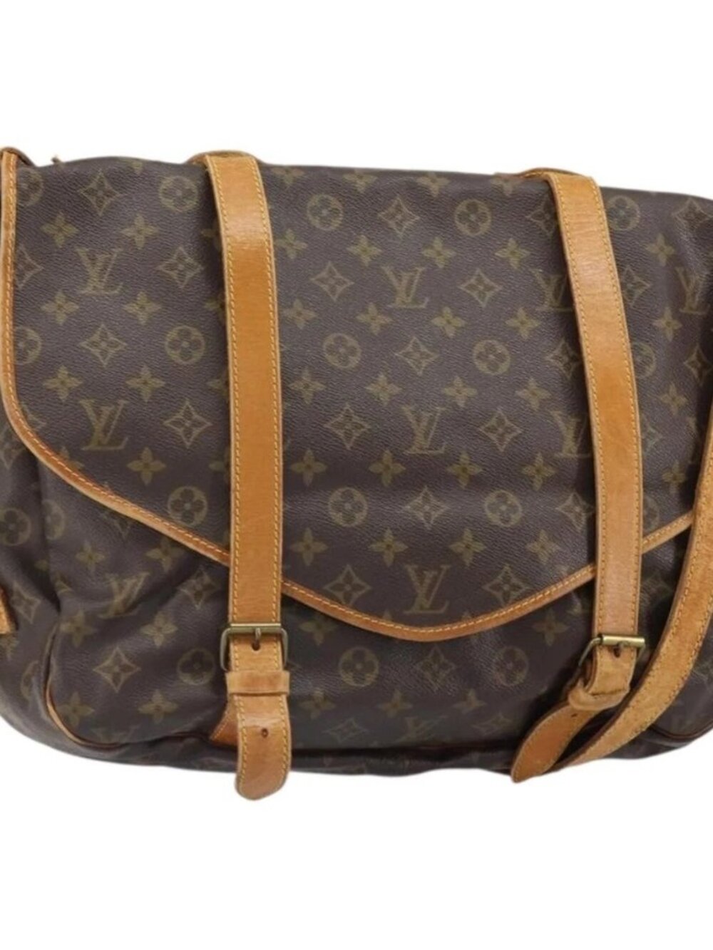 LOUIS VUITTON Monogram Saumur 43 Shoulder Bag